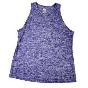 NIKE DRI-FIT TANK TOP WOMEN'S Medium PURPLE ATHLETIC SHIRT